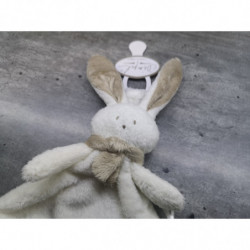 Dimpel - 822900 - Lapin Doudou Blanc Nina - Hauteur 25 cm