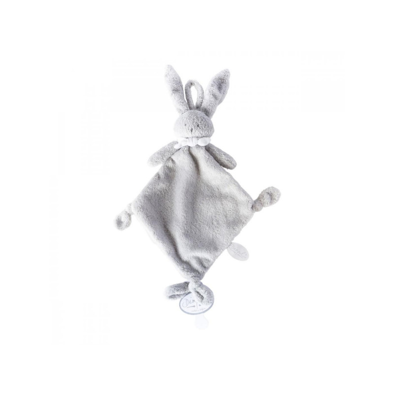 Dimpel - 823017 - Lapin Doudou Gris clair Ella - Hauteur 25 cm