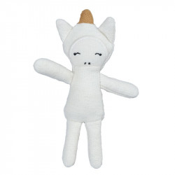 Petit doudou - Pocket Friend - Licorne / Unicorn - Fabelab - Coton bio - 2006237770