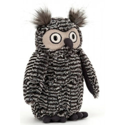 Peluche Chouette Oti - Peluche Jellycat - Chouette Hibou 28 cm - OT2O