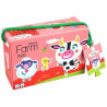 3 Puzzles Ferme multicolore - Barbo Toys - 5510