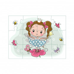 3 Puzzles Princesse Lillie et Ellie - Barbo Toys - 5508