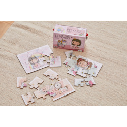 3 Puzzles Princesse Lillie et Ellie - Barbo Toys - 5508