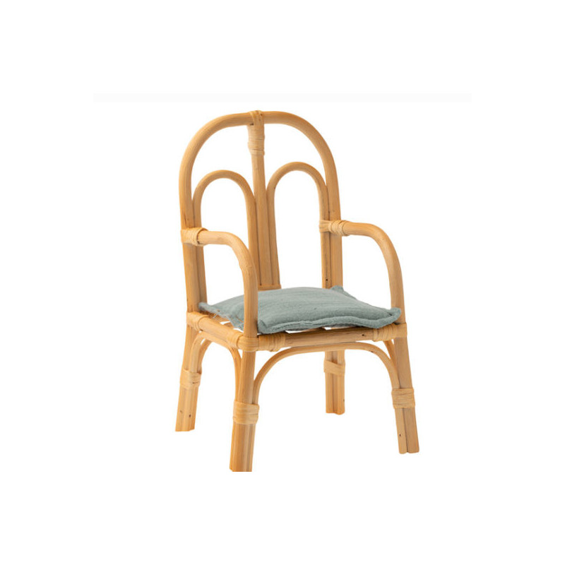 Chaise Maileg en rotin naturel – Medium - Hauteur 23 cm - 11-0005-01