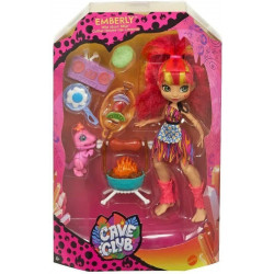 Mattel - Cave Club - Emberly - Coffret Histoire Des Cavernes - Poupée Mattel GNL96