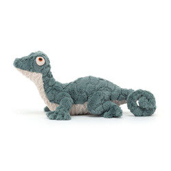 Jellycat Gecko - Peluche gecko Gorka - Peluche animal - 25 cm - GOR2G