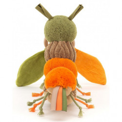 Jellycat - Peluche Chenille Christopher - Peluche 33cm - Jouet éveil - Peluche enfant - animal - CHR6AT